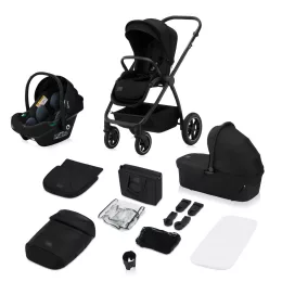 Lionelo Meril 3in1 multifunkciós babakocsi - Black Onyx