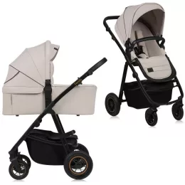   Lionelo Amber Plus 2in1 multifunkciós babakocsi - Beige Sand