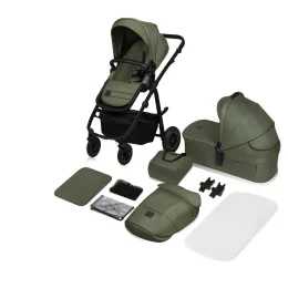   Lionelo Amber Plus 2in1 multifunkciós babakocsi - Green Forest