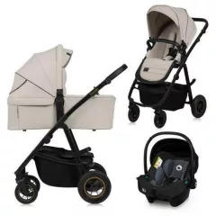   Lionelo Amber Plus 3in1 multifunkciós babakocsi - Beige Sand
