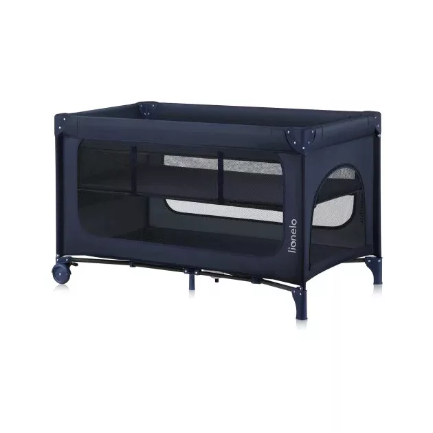 Lionelo Jasmin Easy Fold utazóágy - Blue Navy