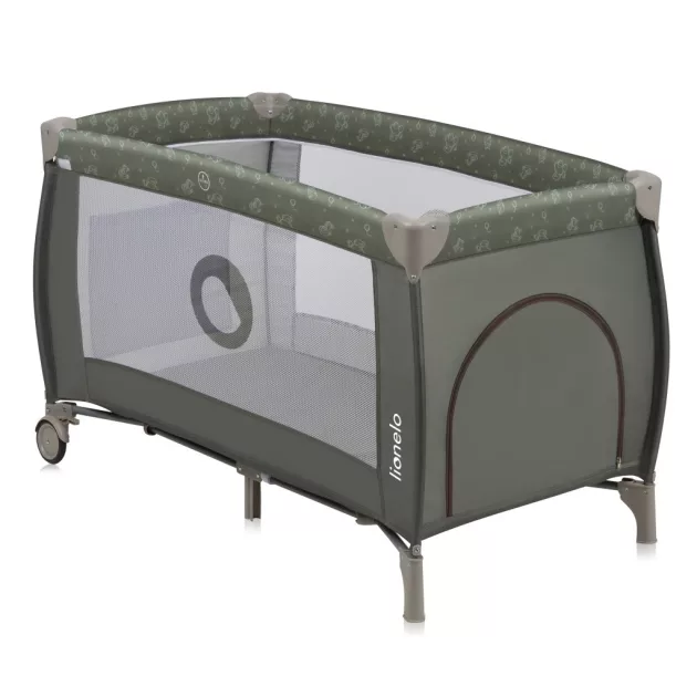 Lionelo Sven Plus Multifunkciós utazóágy - Beige Olive
