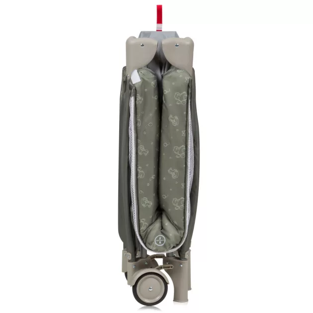 Lionelo Sven Plus Multifunkciós utazóágy - Beige Olive