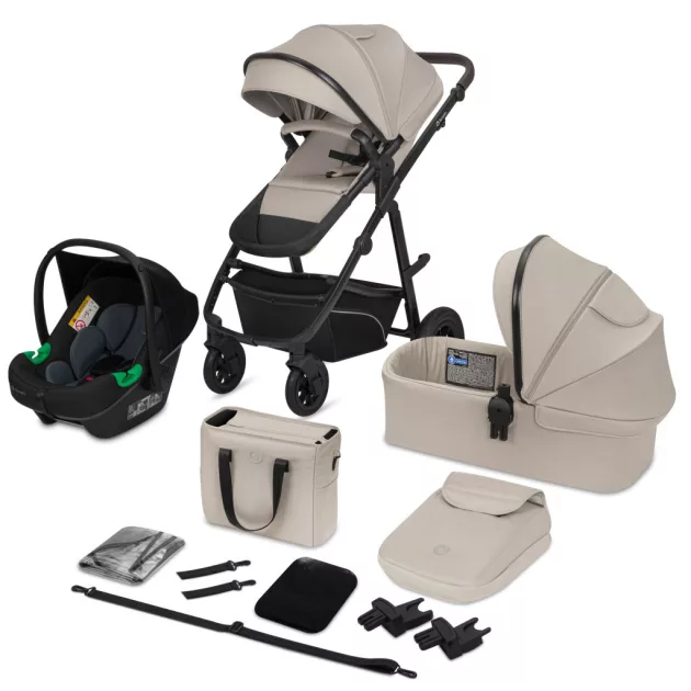 Lionelo Bianka 3in1 multifunkciós babakocsi - Beige Sand