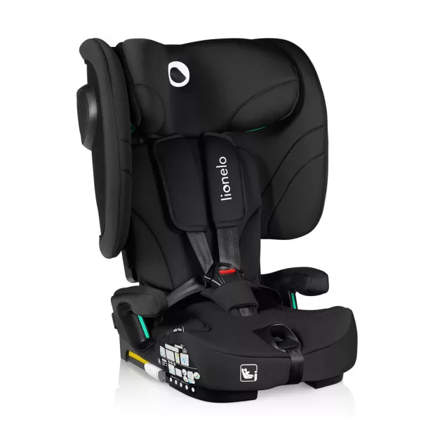 Lionelo Nelly I-Size ISOFIX összecsukható gyermekülés 76-150cm - Black Carbon