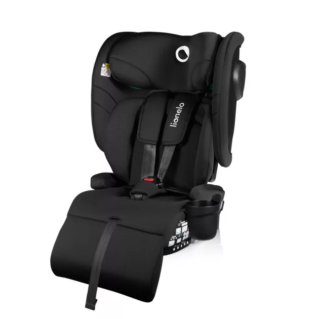 Lionelo Nelly I-Size ISOFIX összecsukható gyermekülés 76-150cm - Black Carbon