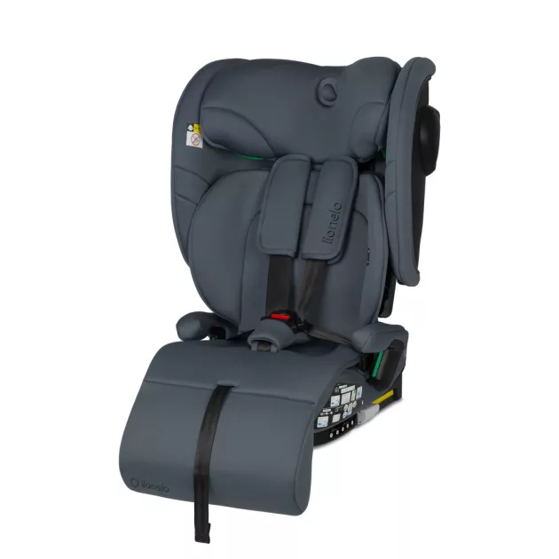 Lionelo Nelly I-Size ISOFIX összecsukható gyermekülés 76-150cm - Grey Graphite