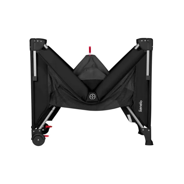 Lionelo Ellen 3in1 utazóágy és babaöböl - Black Carbon