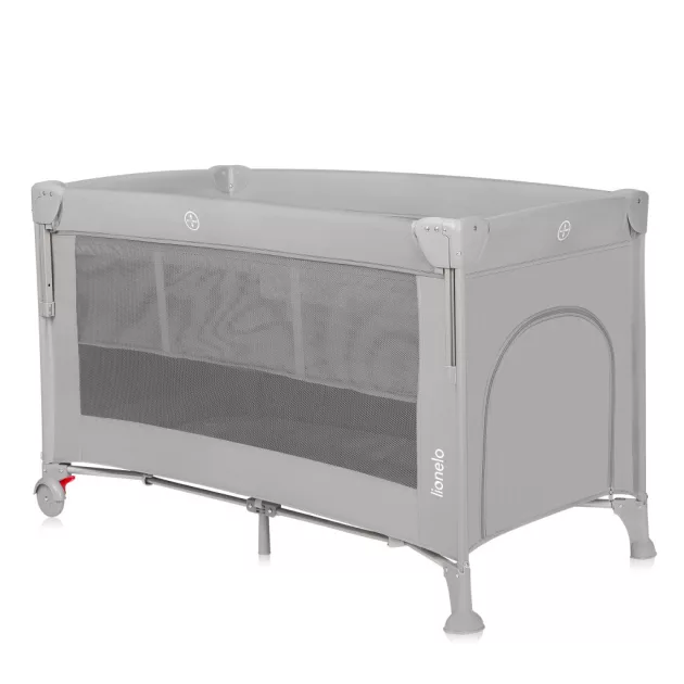 Lionelo Ellen 3in1 utazóágy és babaöböl- Grey Concrete
