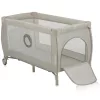 Lionelo Stefi Plus kétszintes utazóágy - Beige Cappuccino