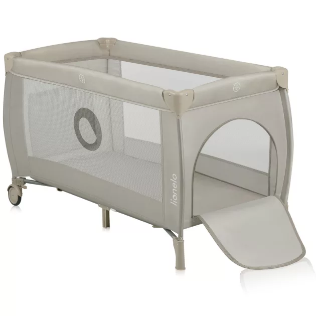 Lionelo Stefi Plus kétszintes utazóágy - Beige Cappuccino
