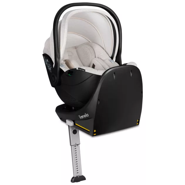 Lionelo Moxie I-Size Set gyermekülés - Beige Sand