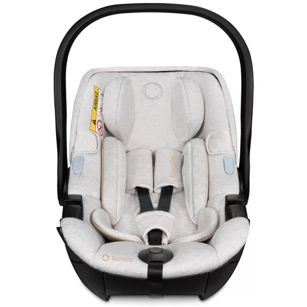 Lionelo Moxie I-Size Set gyermekülés - Beige Sand