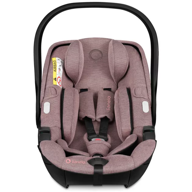 Lionelo Moxie I-Size Set gyermekülés - Pink Mauve