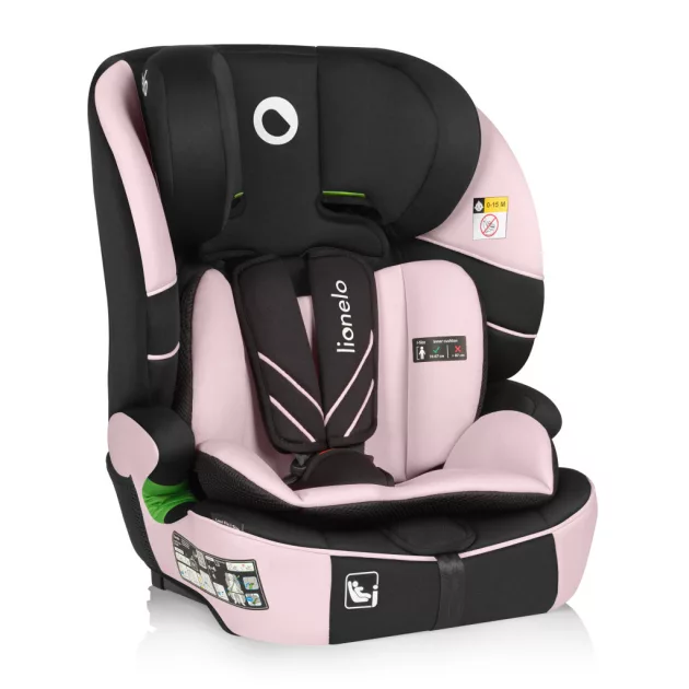 Lionelo Levi FIX I-Size gyerekülés 76-150 cm - Pink Baby