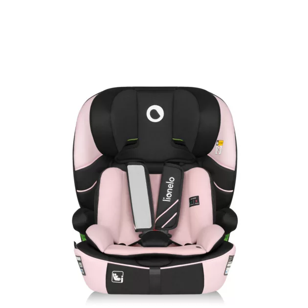 Lionelo Levi FIX I-Size gyerekülés 76-150 cm - Pink Baby