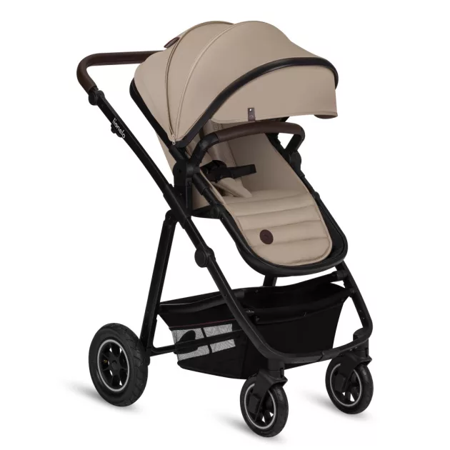 Lionelo Amber 3in1 multifunkciós babakocsi - Beige Sand