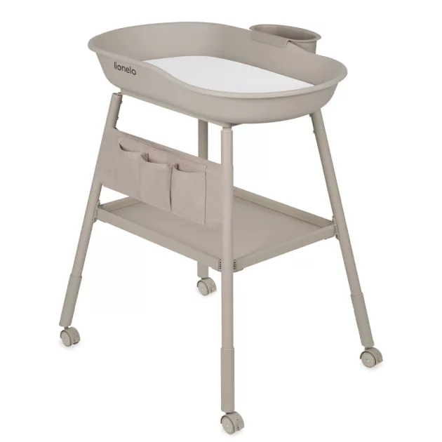 Lionelo Rosie multifunkcionális pelenkázóasztal - Beige Sand