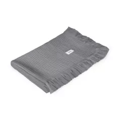 Lionelo Muszlin pamut takaró - Dove Grey