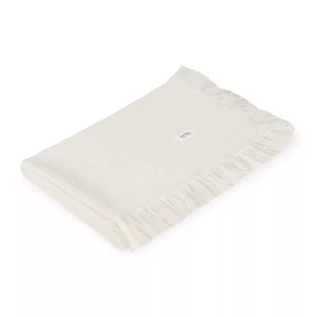 Lionelo Muszlin pamut takaró - Natural Cream