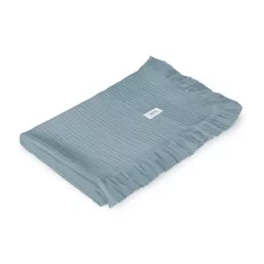 Lionelo Muszlin pamut takaró - Stone Blue
