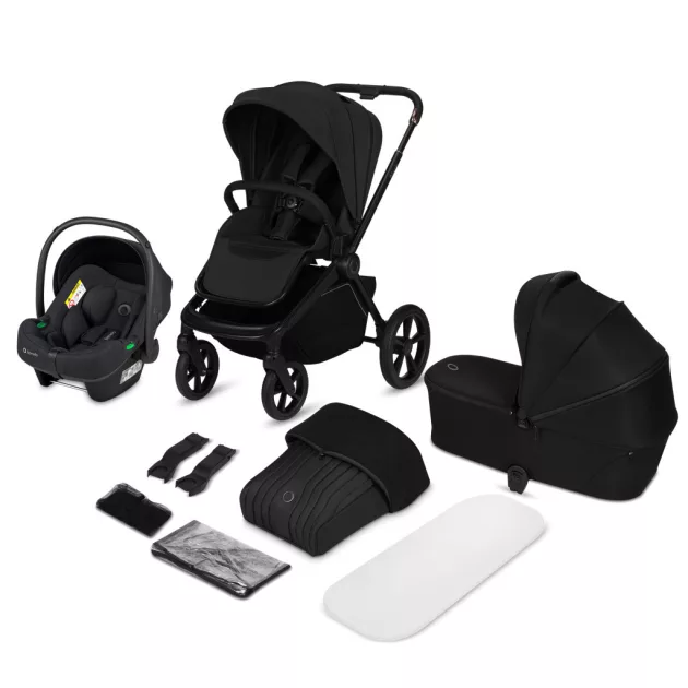 Lionelo Freya 3in1 multifunkciós babakocsi - Black Onyx