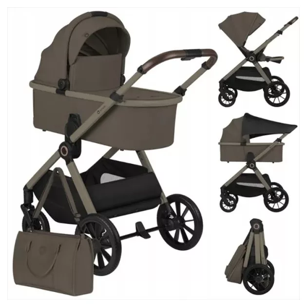 Lionelo Layla 2in1 Multifunkciós babakocsi - Beige Taupe