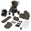 Lionelo Layla 3in1 Multifunkciós babakocsi - Beige Taupe