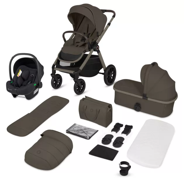 Lionelo Layla 3in1 Multifunkciós babakocsi - Beige Taupe