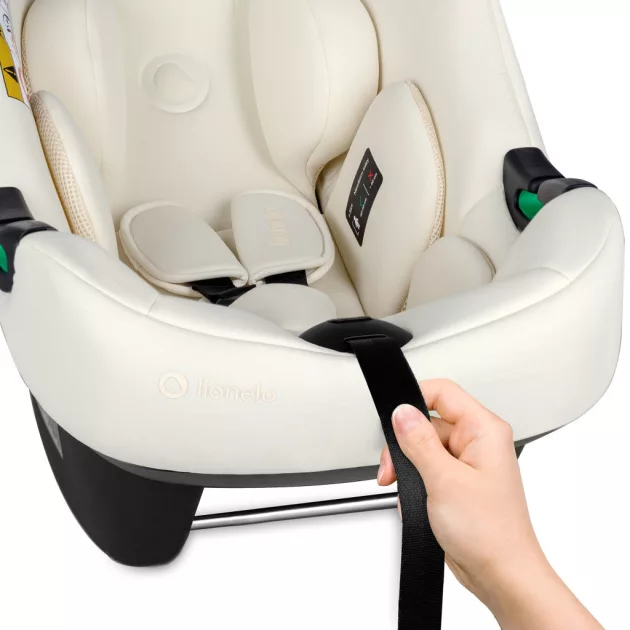 Lionelo Astrid i-Size Babahordozó 40-87 cm - Beige Cream