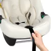 Lionelo Astrid I-Size Babahordozó + bázistalp Set 40-87 cm - Beige Cream