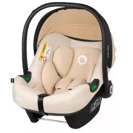   Lionelo Astrid I-Size Babahordozó + bázistalp Set 40-87 cm - Beige Taupe
