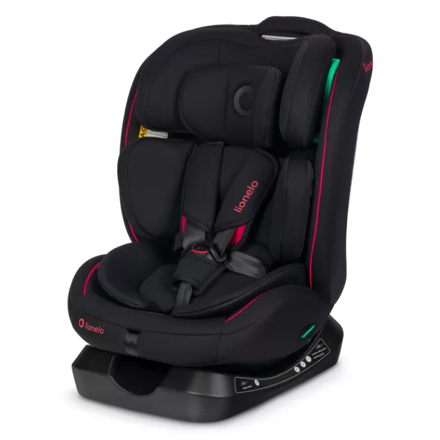Lionelo Aart I-Size gyermekülés (40-150 cm) - Black Red