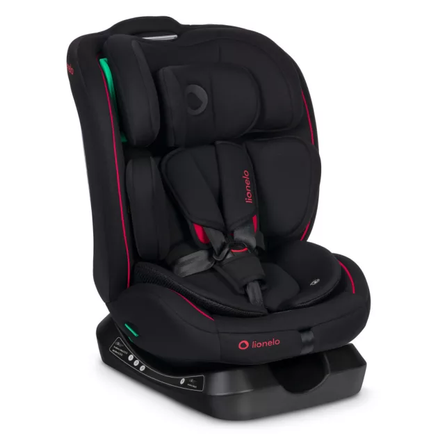 Lionelo Aart I-Size gyermekülés (40-150 cm) - Black Red