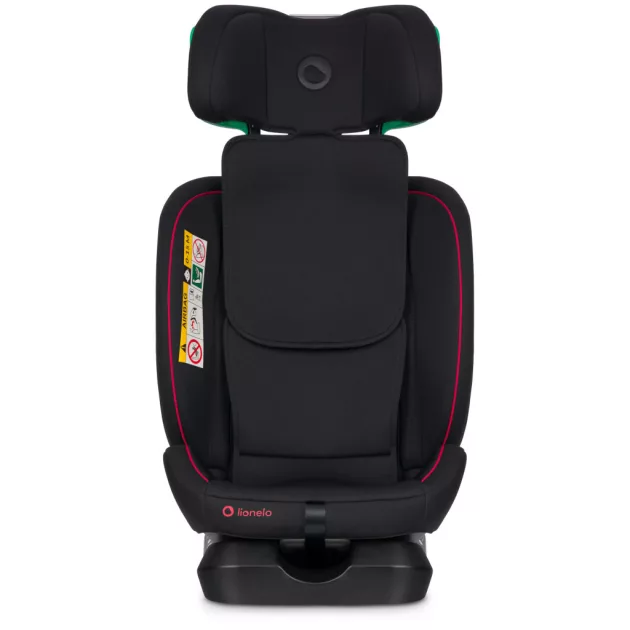 Lionelo Aart I-Size gyermekülés (40-150 cm) - Black Red