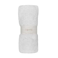 Soffi Baby takaró plüss dupla 75x100cm - fehér