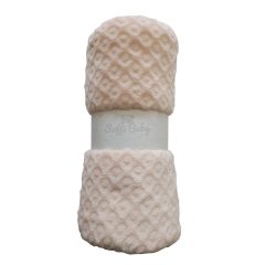 Soffi Baby takaró plüss dupla 75x100cm - koral