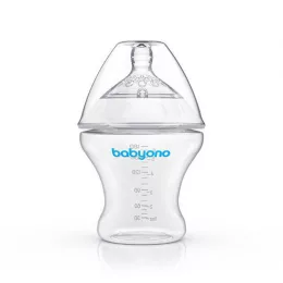  BabyOno Cumisüveg, Natural Nursing, műanyag, Anti-Colic, 180 ml, 1450