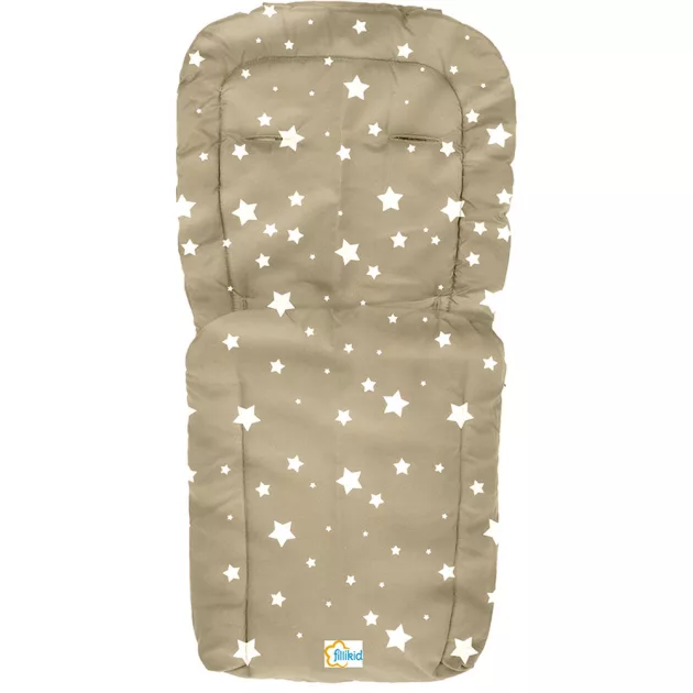 Fillikid lábzsák Duo Friend lecipzározható Stars 3915-09 - natúr