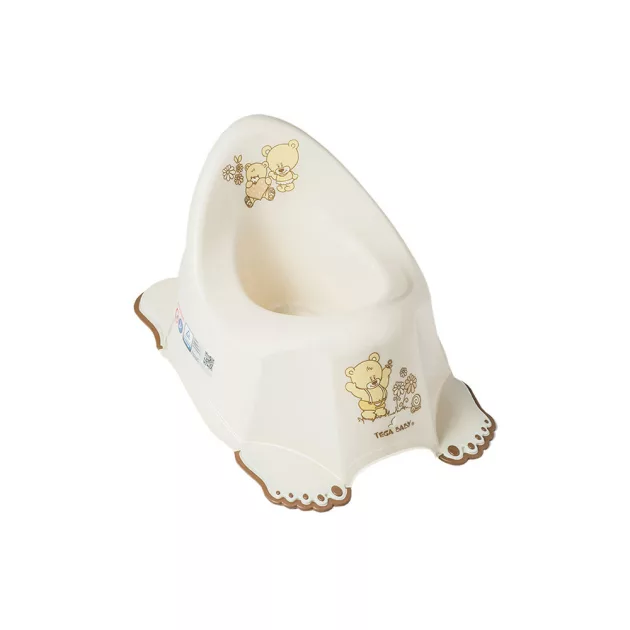 Tega bili csúszásgátlós zenélő - Maci beige