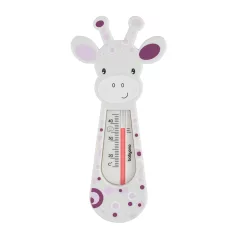 BabyOno Vízhőmérő zsiráf - fehér-lila 776/02