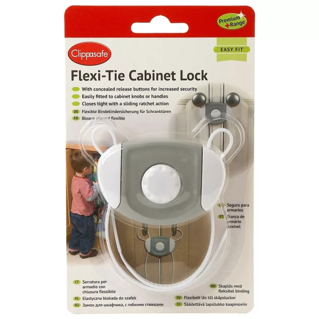 Clippasafe Szekrényzár, flexibilis 72/5