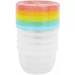 Badabulle - Ételtároló maxi, 5x250ml, Fun, B004304