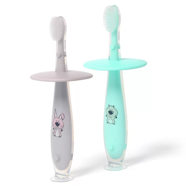 BabyOno Fogkefe szilikon 12 hó 552/01