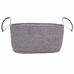 Kikkaboo Zoe rendezőtáska babakocsira, világosszürke