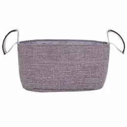 Kikkaboo Zoe rendezőtáska babakocsira, világosszürke