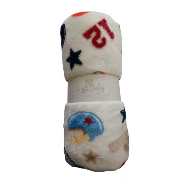 Soffi Baby takaró plüss dupla 75x100cm - Sport