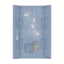   Ceba Pelenkázólap, puha 2 oldalú 50x70 cm Denim style - shabby kék