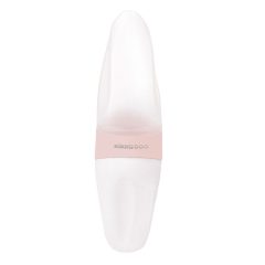   Kikkaboo babaetető, szilikonos kanállal, 90 ml - comet pink