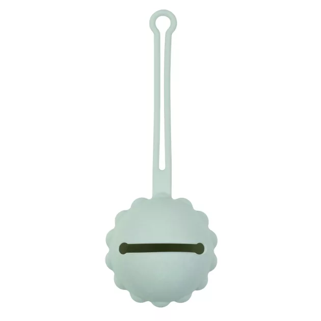 Nattou szilikon cumitartó tok - világosszürke